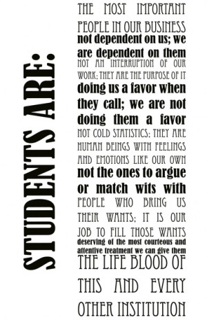 Teacher Student Appreciation Quote Art Print