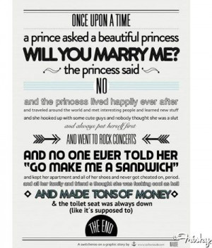 ... prince. Because happily ever after doesn’t always have to end with