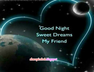 Good Night Sweet Dreams Quotes With Images | Cute Good Night Greetings ...