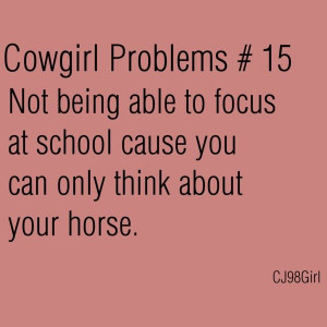 Cowgirl Problems # 15