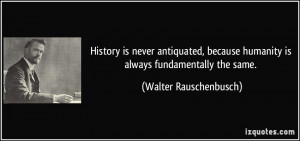More Walter Rauschenbusch Quotes