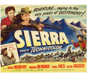 ... Burl Ives, Audie Murphy, Univ Westerns, Murphy Westerns, Lobbies Cards