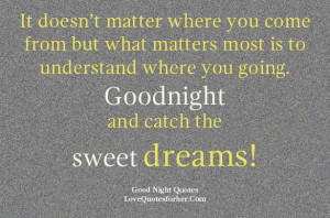 Good Night Quotes and Sayings , Text messages for Girlfriend, Wife ...