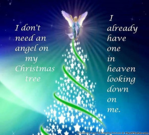 Don’t Need An Angel On My Christmas Tree