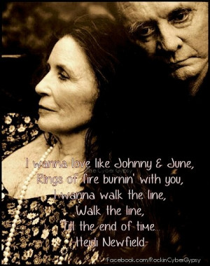 Johnny Cash and June Carter...beautiful!