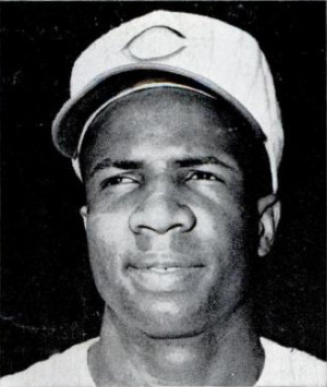 Frank Robinson from his playing days in Cincinnati