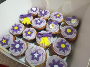 birthday cakes, different cakes, purple cakes, cupcake tower, 50th ...