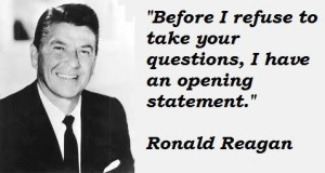 Ronald Reagan Famous Quotes