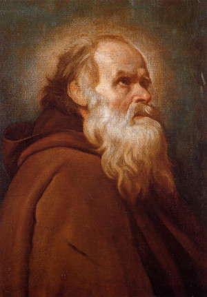 Saint Anthony, aka Anthony the Great or Antony the Great, Anthony of ...