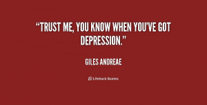 Thinking you've had depression makes about as much sense as thinking ...