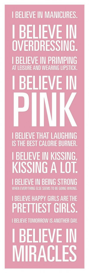 I Love Pink Quote Audrey Hepburn