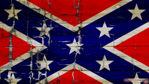 Cracked Rebel Confederate...