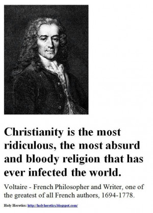 ... agree with christianity or atheists but fought for freedom of religion
