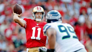... at times, Alex Smith got his San Francisco 49ers to 5-2 on Thursday