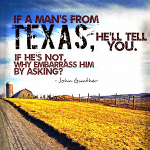 Wild West Wednesday Quote! #Texas