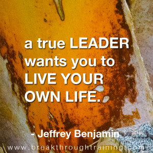 Leadership quotes by Jeffrey Benjamin
