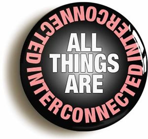 DIRK-GENTLY-INTERCONNECTED-QUOTE-BADGE-BUTTON-PIN-1inch-25mm-DOUGLAS ...