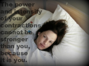 remember having a pitocin contraction while in labor with my now 2 ...