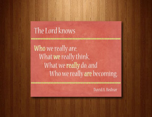 Instant Download! LDS Quote by David A. Bednar by SimplySweetAsCanBe ...
