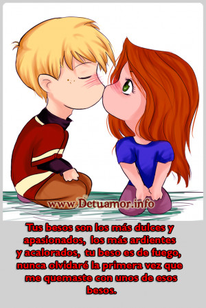 imagenes de besos apasionados de amor frases tarjetas facebook 8