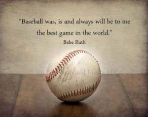 Popular items for baseball quote on Etsy