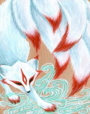 kitsune – japanese fox spirit