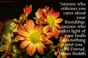 islamic quote about friends