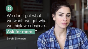 equal pay sarah silverman quote