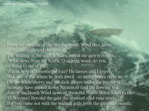 Lament for Boromir part 2/ 3 , sung by Legolas, The Two Towers, Book ...