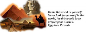 Egyptian Quotes -