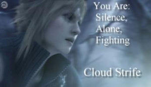 that i am like cloud in final fantasy advent children