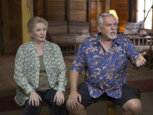 John Ratzenberger and Millicent Martin on Bones