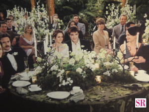 Edward and Bella Breaking Dawn wedding stills
