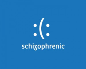 Schizophrenic Logo Design Details