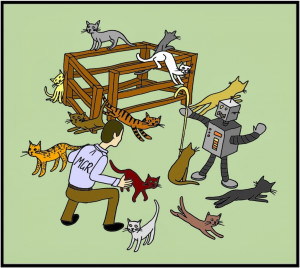 and when i say cat herding i am not talking about herding cats which ...