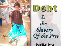 Quotes about Debt – Debt Quote – Being in Debt – Debt Burden ...