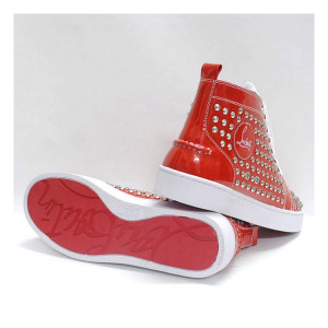 ... -louboutin-louis-studded-high-top-sneakers-red-red-bottom-shoes.jpg