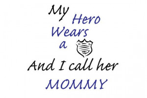 My hero wears a badge police officer baby by PassionatelyInspired, $15 ...