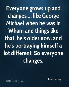Brian Harvey - Everyone grows up and changes like George Michael