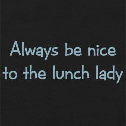 lunch lady sayings kids clothing