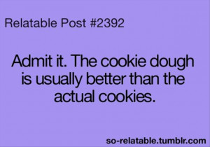 funny cookie dough, quotes