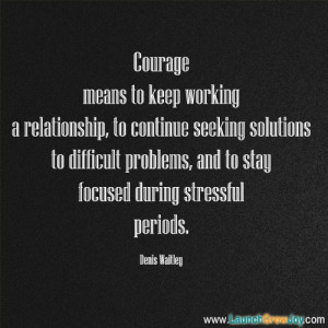 Great quote from Denis Waitley