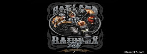 Oakland Raiders Football Nfl 3 Facebook Cover