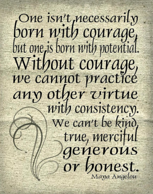 Maya Angelou Strong Women Series - 11x14 Word Art Prints - Without ...