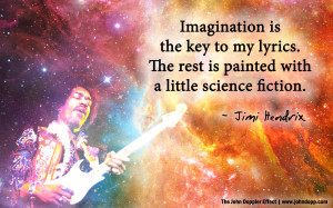 Imagination is the key to my lyrics. The rest is painted with a little ...