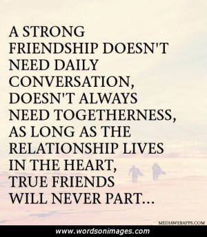 Long friendship quotes