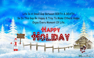 Happy Holidays Quotes For Friends With Images