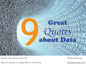 Great Quotes about Data
