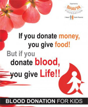 Go Back > Gallery For > Blood Donation Quotes