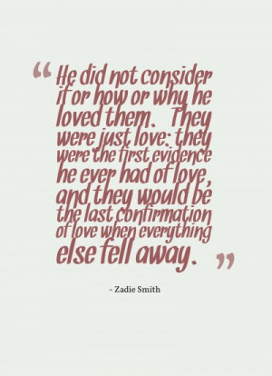 Zadie Smith quote